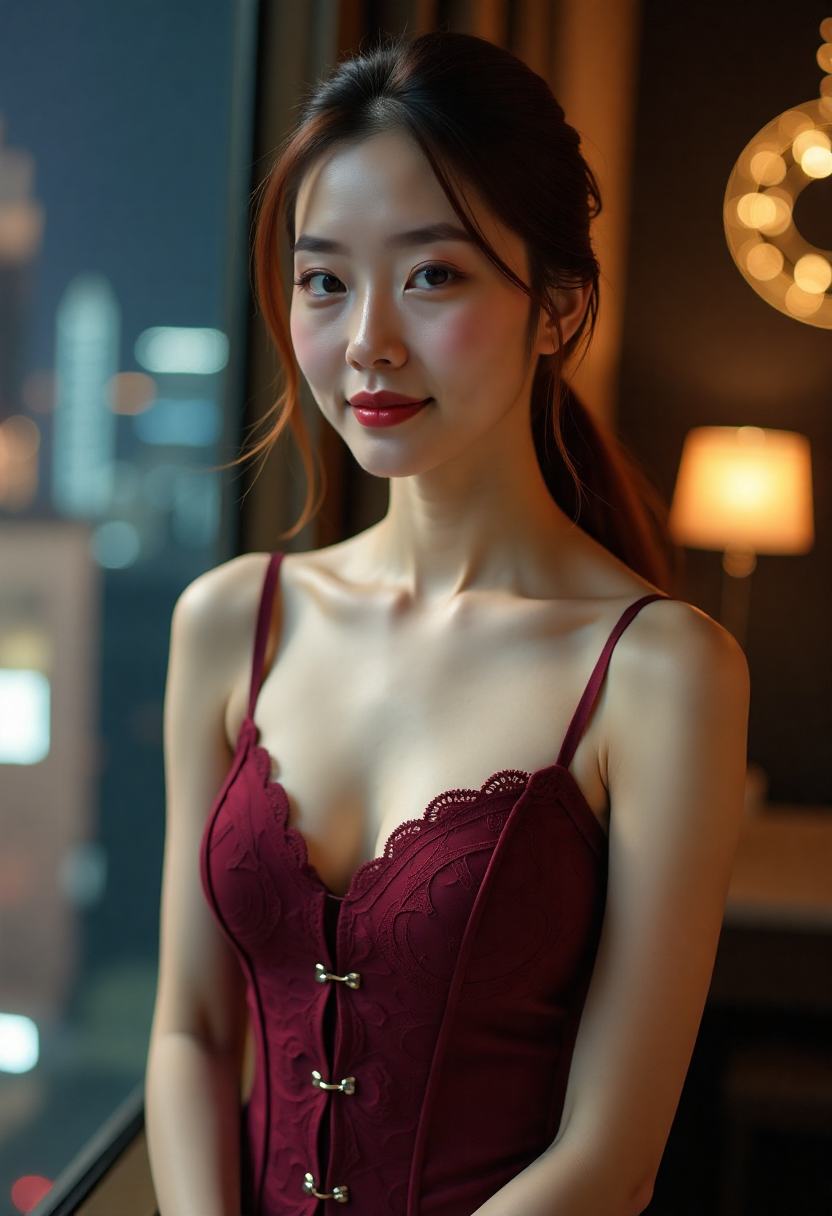 父女在修复唱片